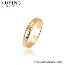 15451 Xuping 18k gold plated latest Fashion ring designs without stone for women